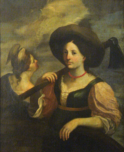 Domenico Piola the Elder (Entourage of) - Italian Genoese Baroque (1627-1703) - Allegoria della Primavera, c. 1670 