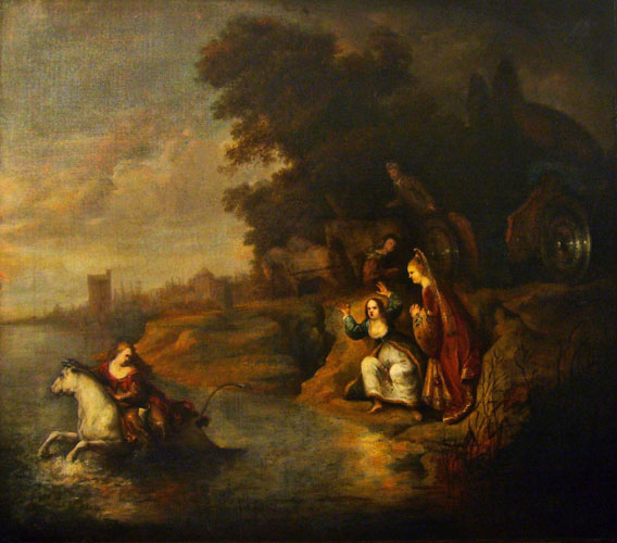 Rembrandt van Rijn (Suiveur de) - Dutch, 1606-1669 - The Abduction of Europa, c. 1640