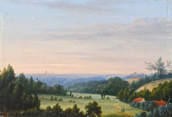 François Édouard Bertin - French, 1797-1871 - Campagne de roulement en Haute Normandie, 1845