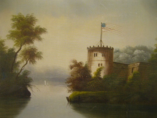 Thomas Chambers (1808-1869) - Fort at Croton on Hudson